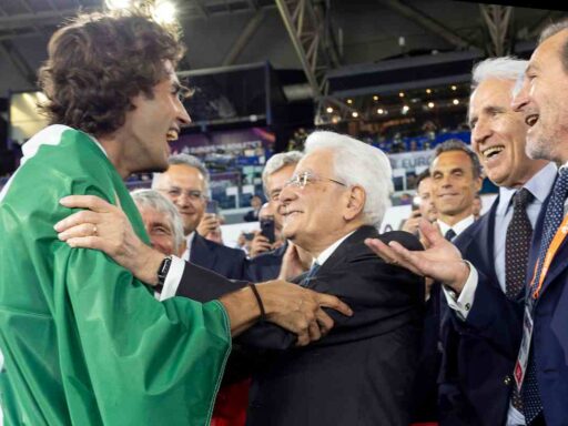 Parlano Tamberi e Mattarella