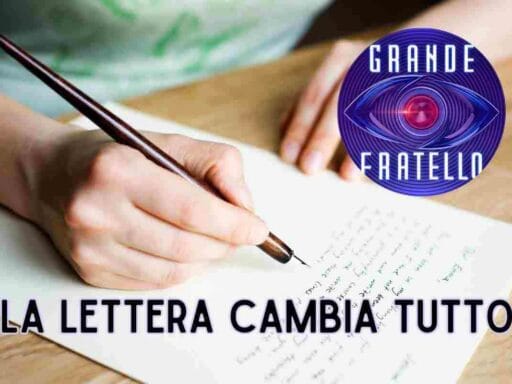 Grande Fratello lettera concorrente abbandono