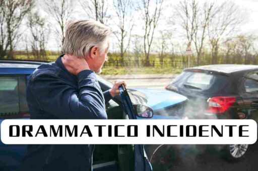 Incidente disastro scontro