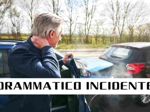 Incidente disastro scontro