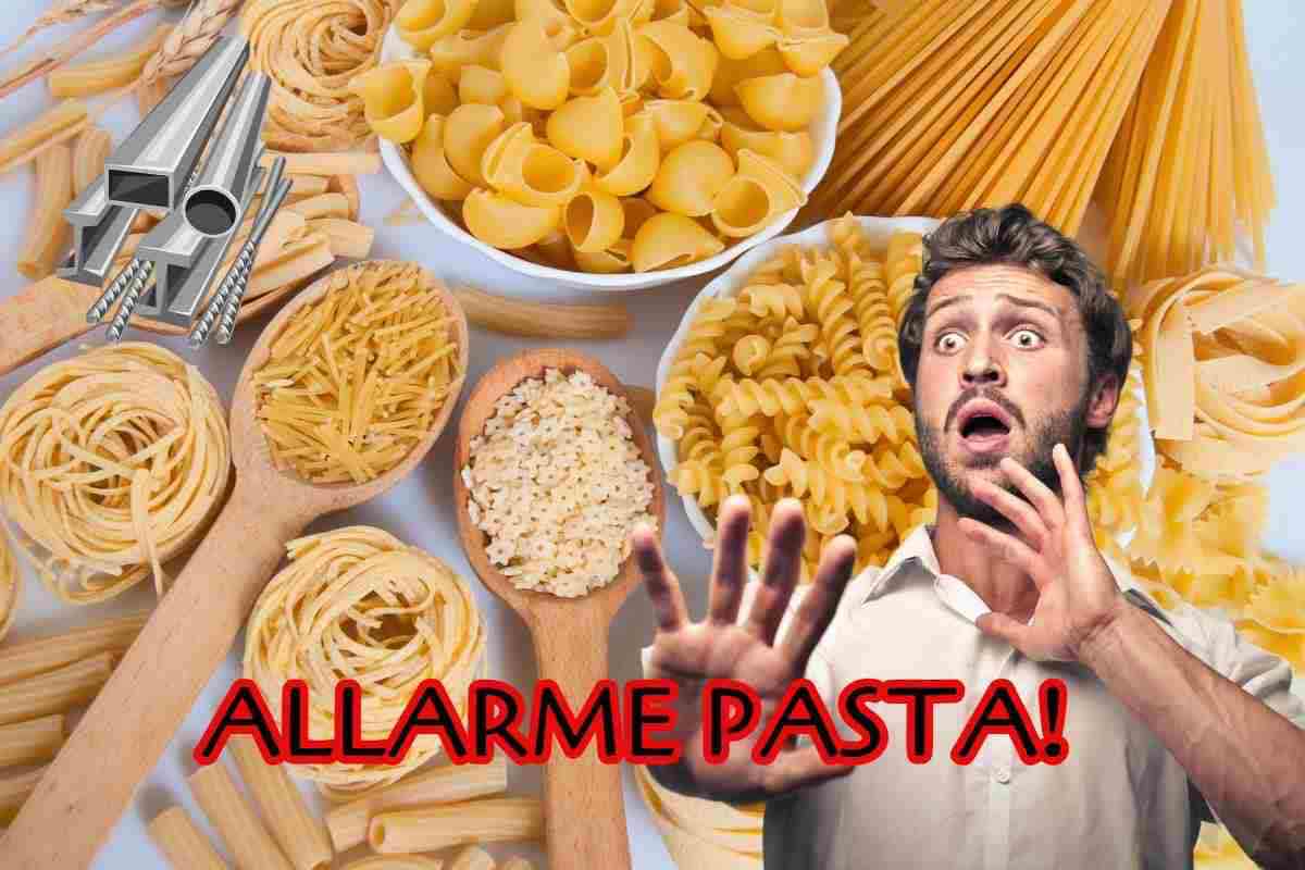 Pasta orecchiette allarme pericolo ferro