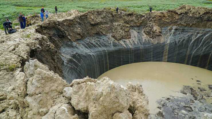 Cratere di Yamal Siberia