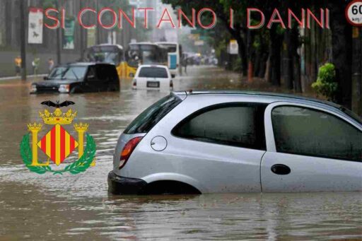 Alluvione a Valencia danni vittime