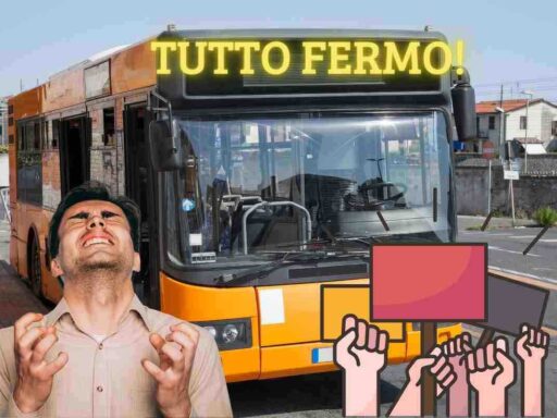 Sciopero Autobus a roma atac