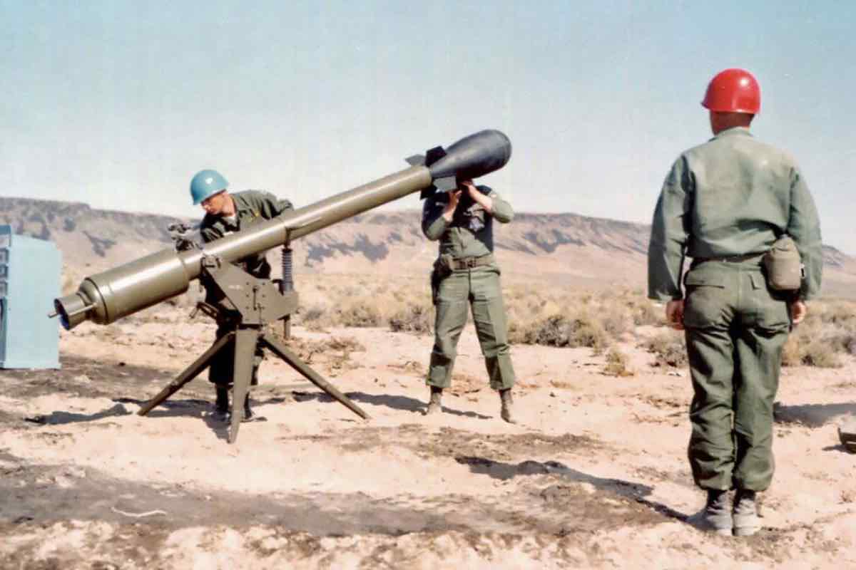 Davy Crockett missile atomico portatile