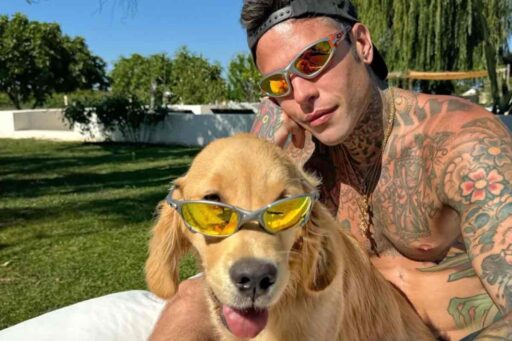 Fedez cane viaggio New York party