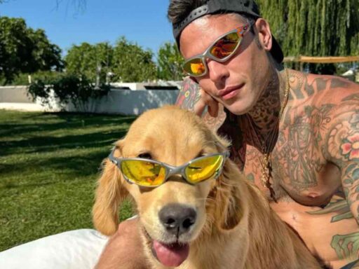 Fedez cane viaggio New York party