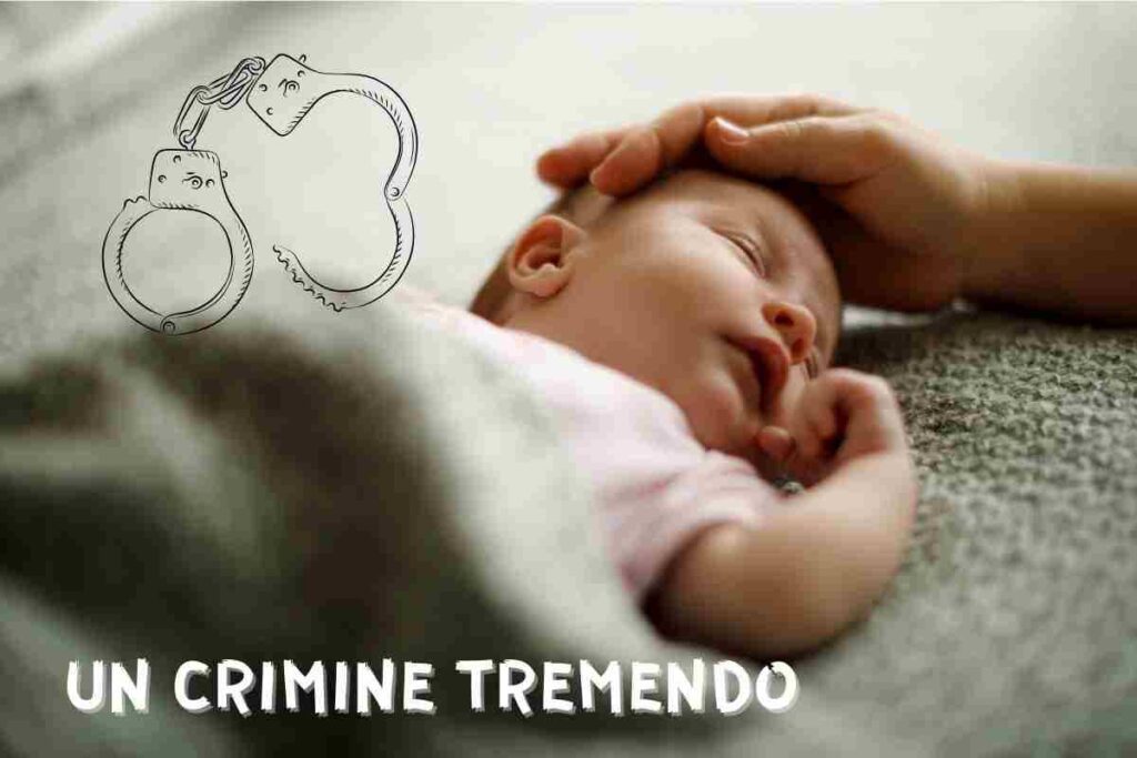 Neonato padre arresto